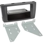 2-DIN Radioblende mit Fach Skoda Octavia1Z/Yeti5L