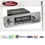 RETROSOUND RSD-SILVER-6DAB DAB Komplett-Set Silver mit Zubehör
