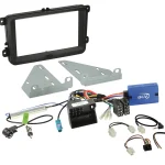 2-DIN Kit 2 Seat/Skod/aVW diverse Fahrzeuge LFB schwarz