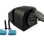 Dual-USB-Ladegerät 12V/24V USB, Dual 3.1A