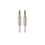iSimple ISMJ73WH 3,5mm Klinke-Klinke Adapterkabel Stk.-Stk., 1m, weiß