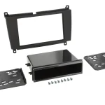 2-DIN Radioblende mit Fach Mercedes CLKW209 2005-2010