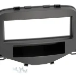 Radioblende CITROEN C1, PEUGEOT 108, TOYOTA Aygo ab 2014 1DIN schwarz