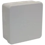 Abzweigdose ENSTO weiss AP9 leer mit Membranen 80x80x35mm