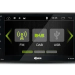Radical R-D210 2-Din DAB Moniceiver kapazitiven 15,7cm Touchscreen