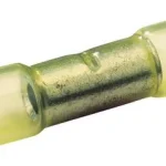 Stoßverbinder mit Schrumpfschlauch 4 - 6 mm Vollisoliert Rot