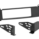 1-DIN Radioblende BMW X3E83 OEM Gerät mit Display schwarz