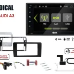Radical R-D210 2-Din DAB für Audi A3