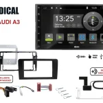 Radical R-D211 2-Din DAB Moniceiver für Audi A3