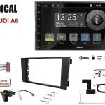 Radical R-D211 2-DIN DAB mit Montageset für Audi A6