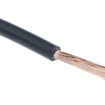 Installationskabel 2.5mm Schwarz 100 Kupfer