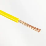 Installationskabel 1mm gelb 100 Kupfer