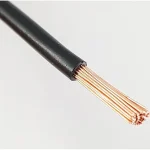 Installationskabel 1mm schwarz 100 Kupfer