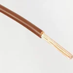 Installationskabel 1mm Braun 100 Kupfer