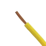 Installationskabel 2.5mm Gelb 100 Kupfer