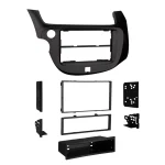 2-DIN Radioblende mit Fach Honda Fit/JazzGE schwarz