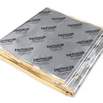 Emphaser Selbstklebende Alu-Butyl Dämmmatten 900 x 300 x 2.1 mm 4 Stück