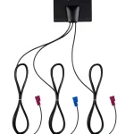 ATTB 4579.01 4579.01 Klebeantenne LTE, 5G, GNSS/GPS/GLONASS/Galileo/Beidou, WLA