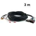 Universal-Kabel für Verstärker 2-Kanal ISO 3m 2,5mm
