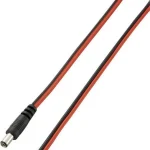 Niedervolt-Stecker - offene Kabelenden 5.5 mm 2.1 mm 15cm