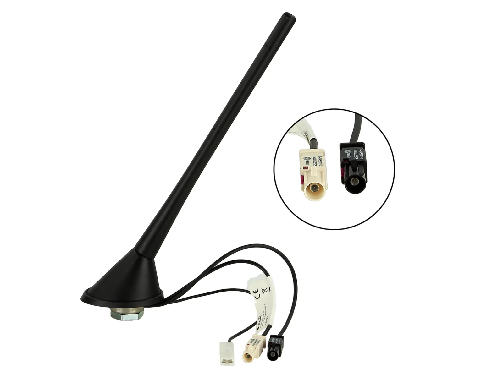 99018.webp Dachantenne AM/FM DAB/DAB 60 Stabneigung 12V extern – Bild 1