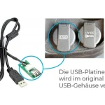 USB-Umbaukit für Aftermarket Radios zu Fiat Ducato Citroen Jumper Peugeot Boxer