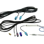 Antennenkabel Kit Fakram DINm/SMBF/SMAm FM/DAB