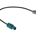 Alpine KAE-F2GT21 Antennenadapter Fakra m auf GT21 f und FAKRA Stecker