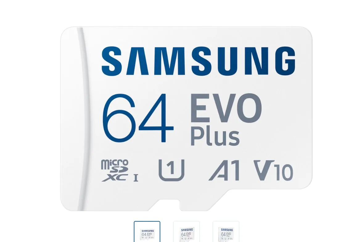99551.webp Samsung microSDXC-Karte Evo Plus 64 GB – Bild 1