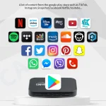 Wireless Box CarPlay und Android Auto für OEM radio mit Play Store