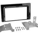 2-DIN Radioblende Toyota Aygo X 04/2022-2023 Klavierlack