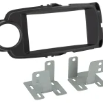 2-DIN Radioblende Toyota YarisXP13 09/2014-02/2020 schwarz