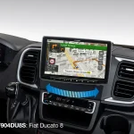 Alpine INE-F904DU8S Schwenkbares Navigationssystem für Ducato 8