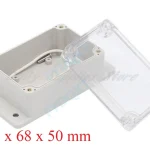 Kleine Elektronik Gehäuse Klar Kunststoff Gehäuse Wasserdicht 100 x 68 x 50 mm
