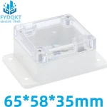 asserdichte IP65 kunststoff elektrische junction box 83x58x33mm