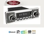 RETROSOUND MOTOR-1DAB-1 DAB Komplett-Set Becker Chrome mit Bluetooth